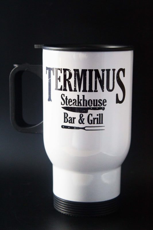 Terminus - The Walking Dead - 14oz Aluminium Travel Mug - ByCandlelight27