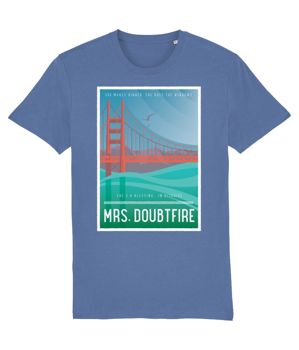 Mrs Doubtfire Vintage Organic T-shirt