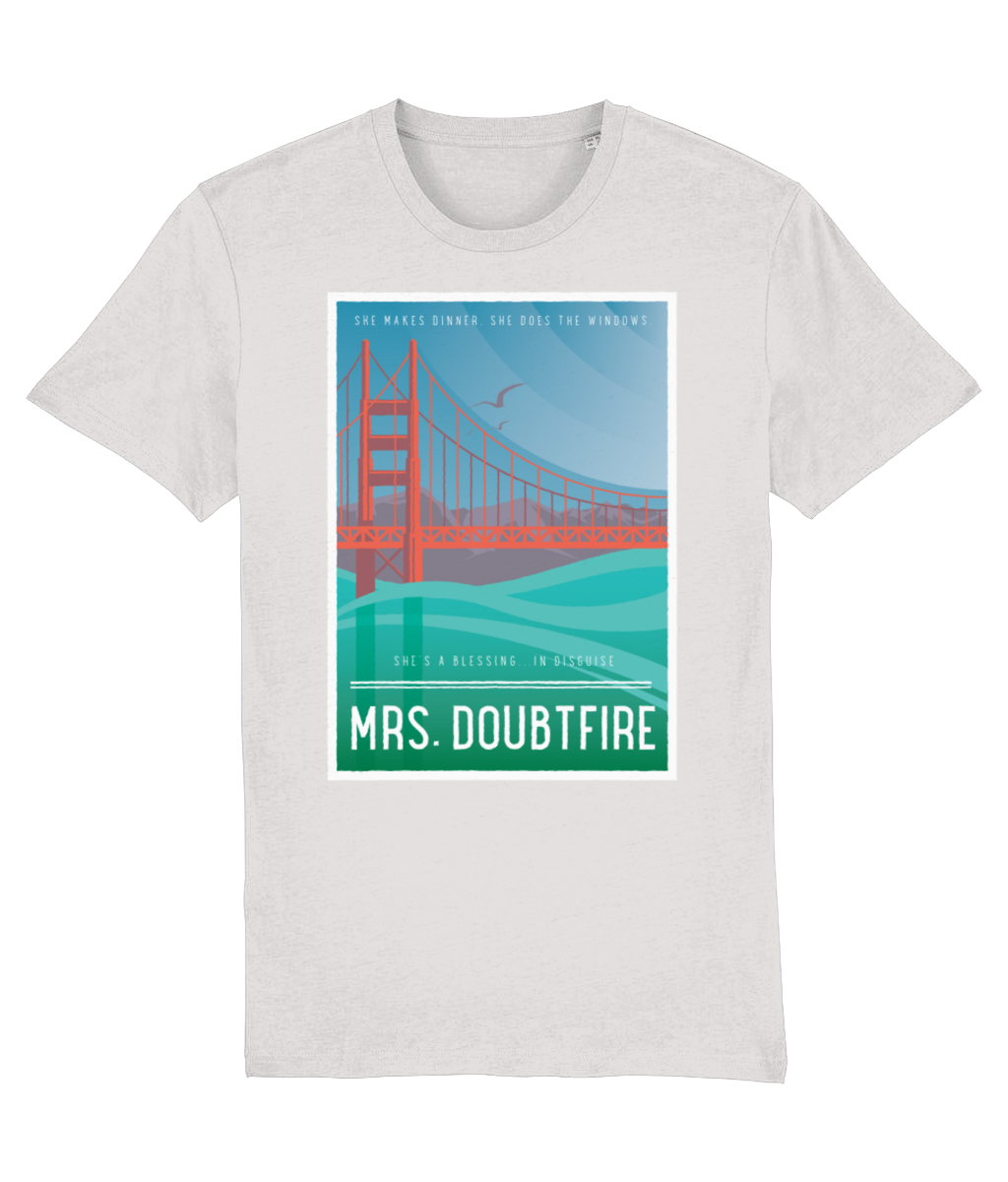 Mrs Doubtfire Vintage Organic T-shirt