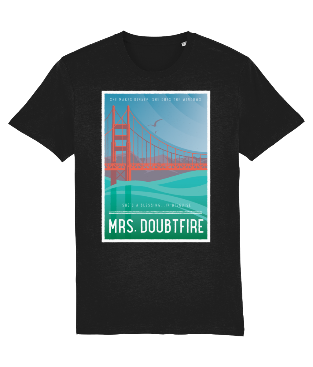Mrs Doubtfire Vintage Organic T-shirt