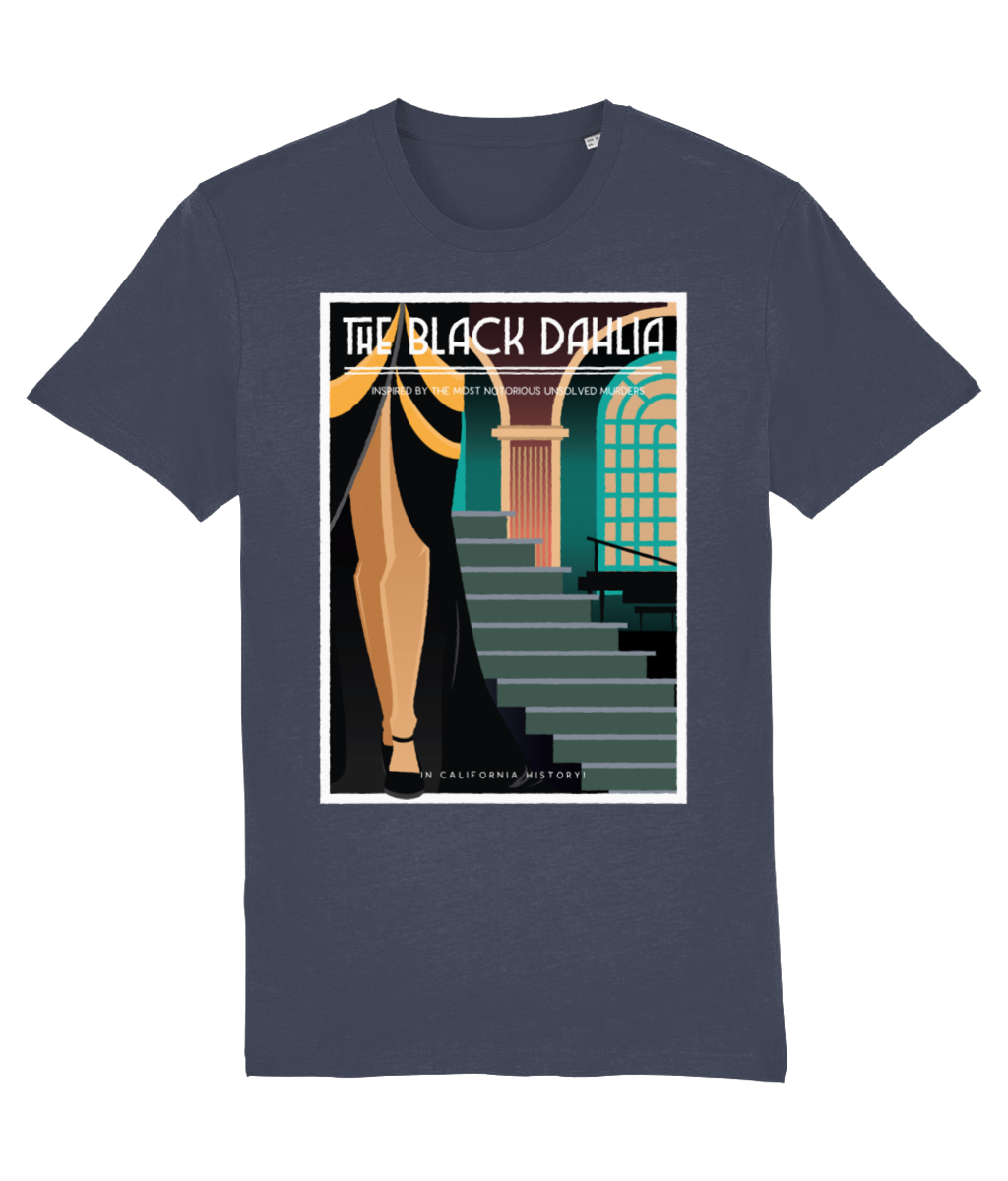 Black Dhalia Vintage Organic T-shirt