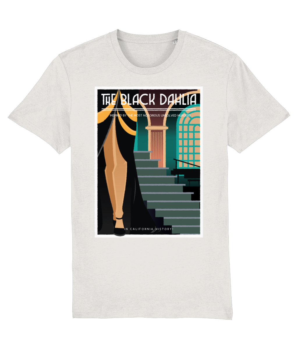 Black Dhalia Vintage Organic T-shirt