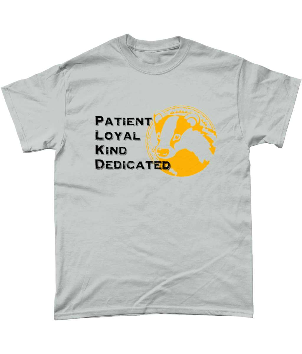 Grey and Yellow House Pride Cotton T-Shirt