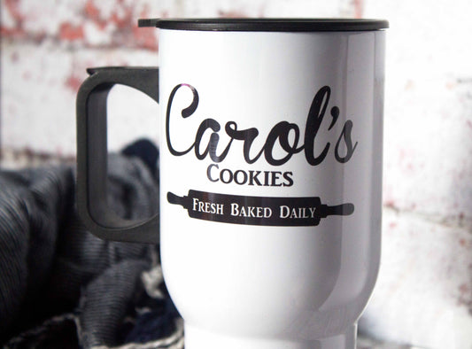 Carol's Cookies- The Walking Dead - 14oz Aluminium Travel Mug - ByCandlelight27