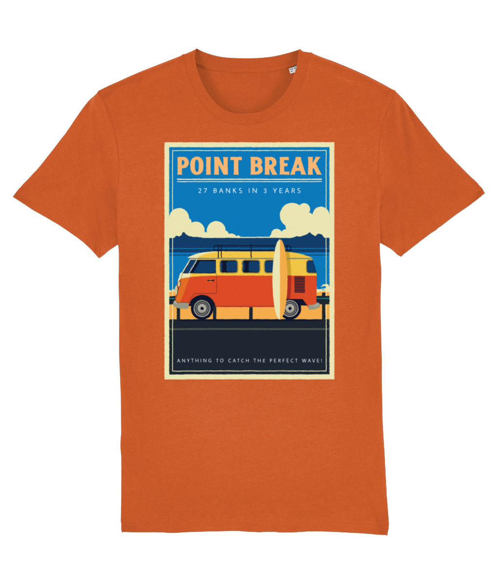 Point Break Vintage Organic T-shirt