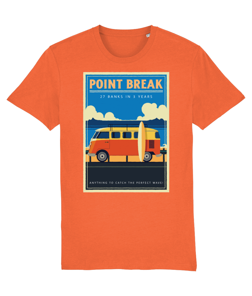 Point Break Vintage Organic T-shirt