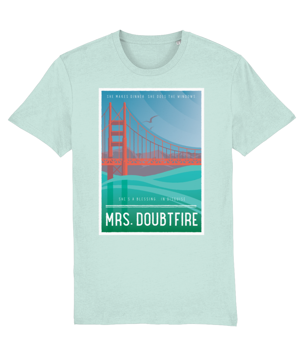 Mrs Doubtfire Vintage Organic T-shirt