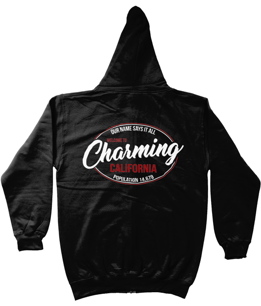 Welcome To Charming Zip Hoodie