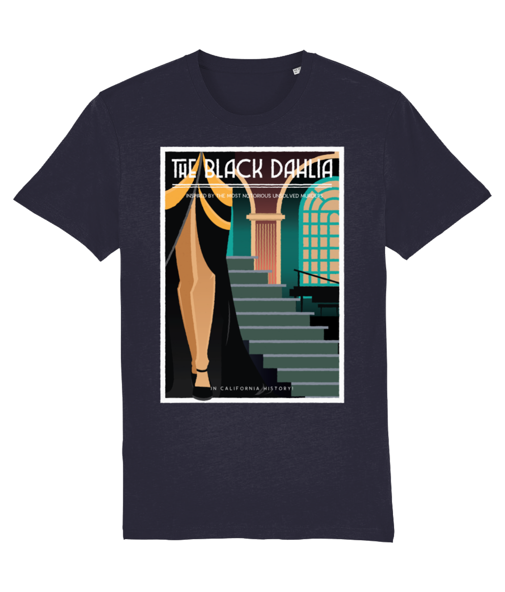 Black Dhalia Vintage Organic T-shirt