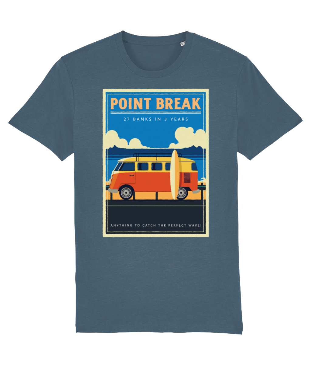 Point Break Vintage Organic T-shirt