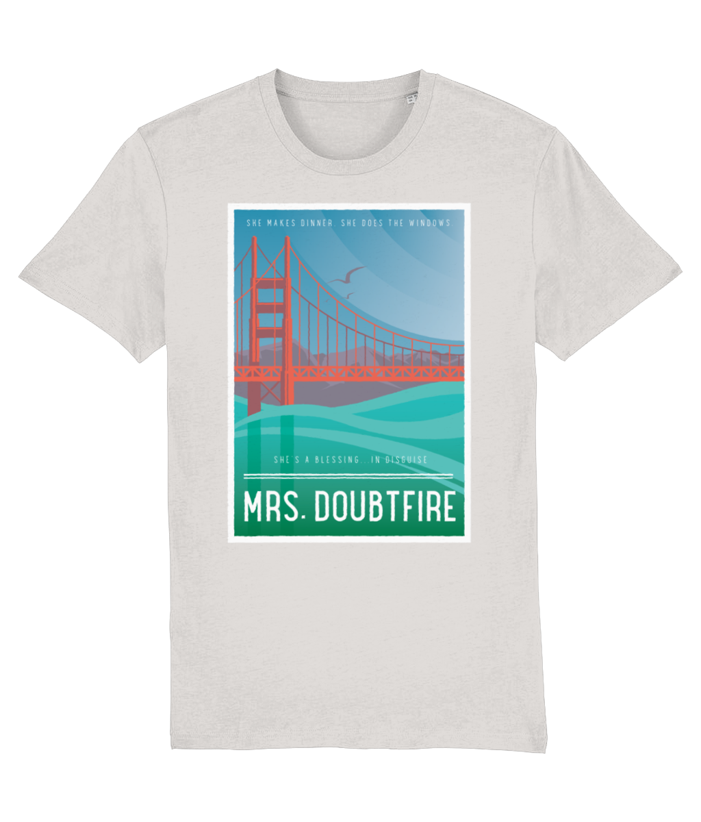 Mrs Doubtfire Vintage Organic T-shirt