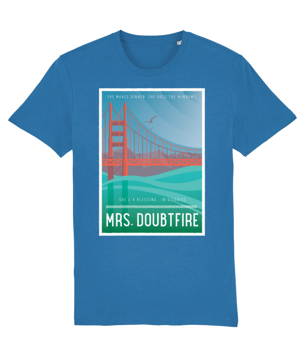 Mrs Doubtfire Vintage Organic T-shirt