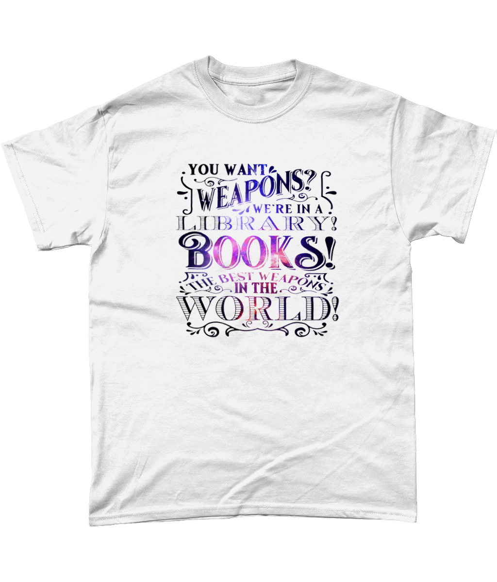 Books Are The Best Wepons T-Shirt