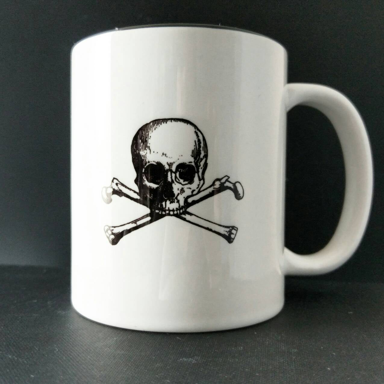 Death Before Decaf - Hand Printed Cup - ByCandlelight27