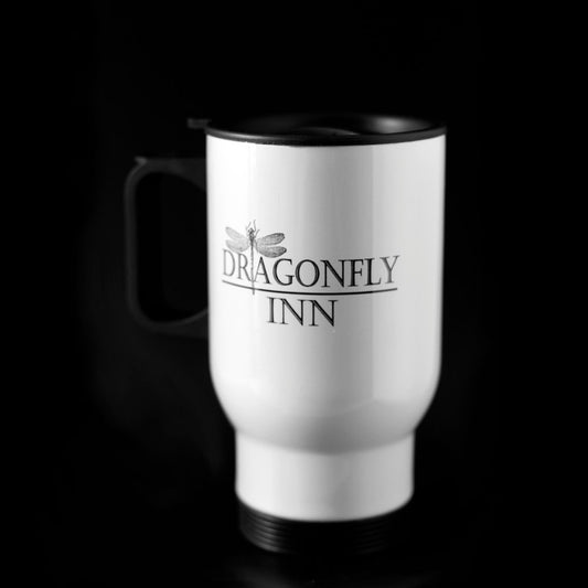 Dragonfly Inn - Stars Hollow - Gilmore Girls -Inspired - Hand Crafted Travel Cup - ByCandlelight27