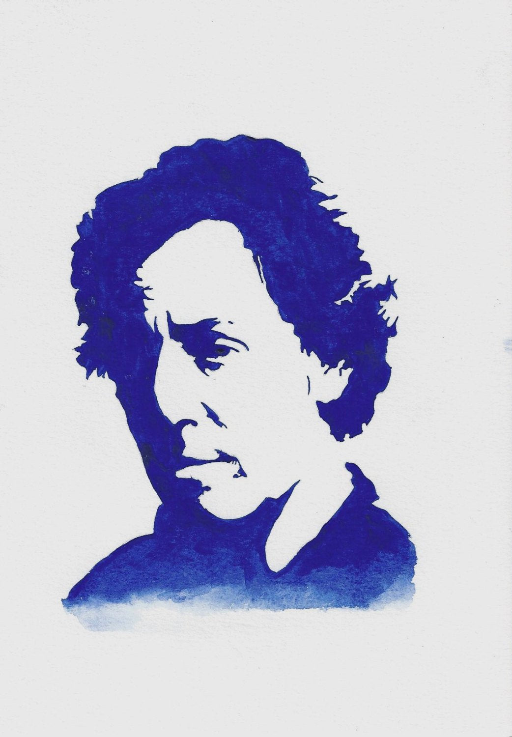 Bruce Springsteen - A4 Print - Watercolour Painting - ByCandlelight27