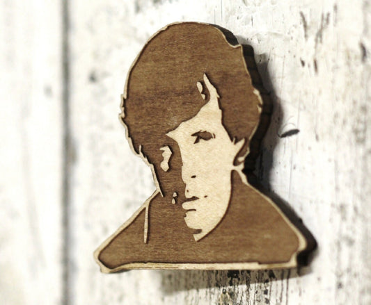 Limited Edition - Sherlock - Benedict Cumberbatch - Engraved Brooch - ByCandlelight27