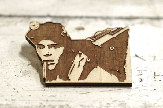 Limited Edition - Dan Aykroyd - Ray Stanz - Ghostbusters - Engraved Brooch - Key Ring - ByCandlelight27