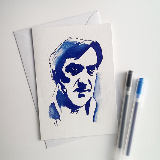 Patrick Troughton, Docror Who, The Omen, Hamlet, Greetings Card - ByCandlelight27