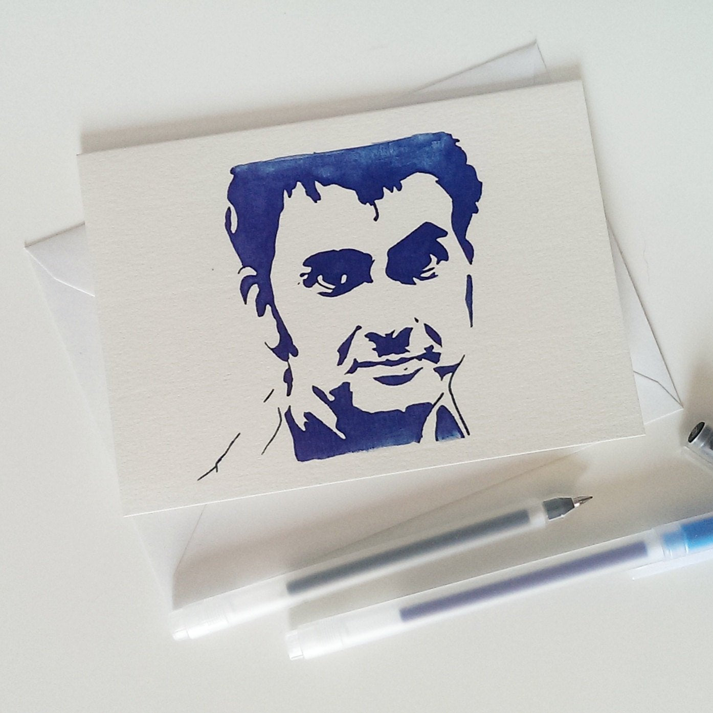 David Tennant,  Doctor Who, Broadchurch, Harry Potter, How to train your dragon, Greetings Card - ByCandlelight27