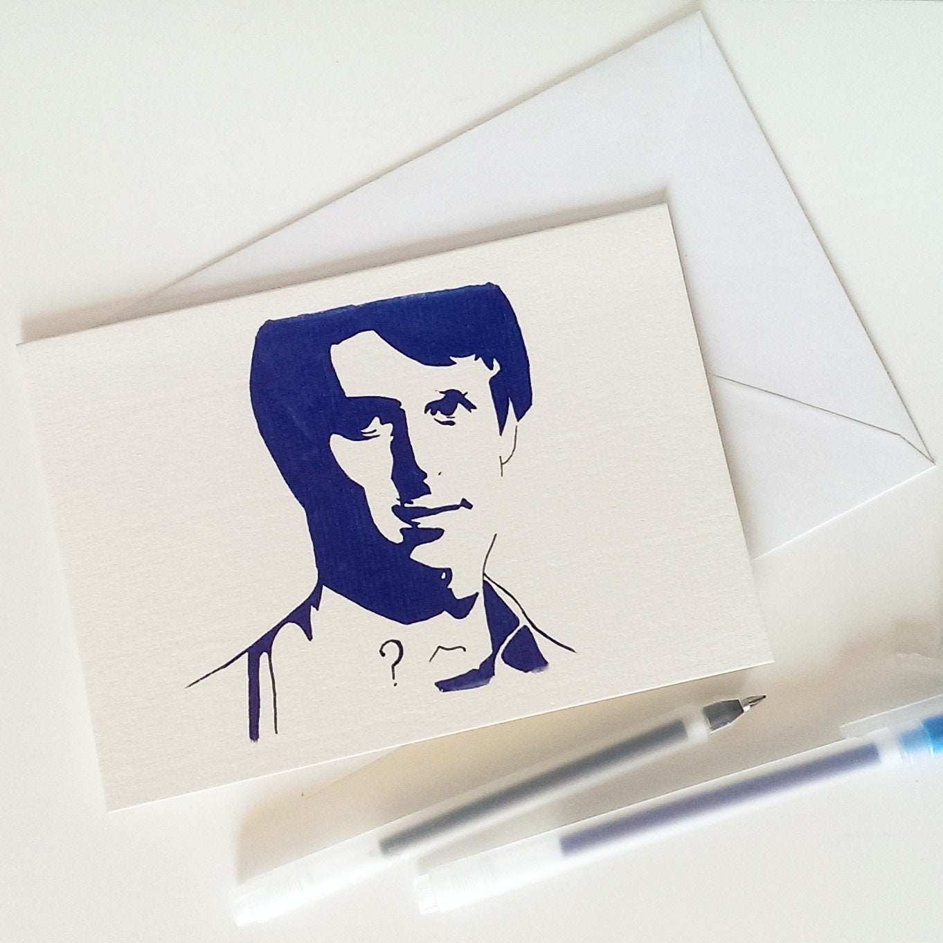 Peter Davidson, Dr Who Card - ByCandlelight27