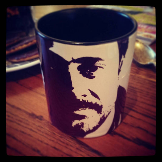 Jeffrey Dean Morgan - Supernatural - Watchmen - Grey's Anatomy - Hand Printed Cup - ByCandlelight27