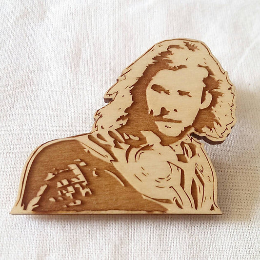 Limited Edition - Chris Hemsworth - Thor - Engraved Brooch - Key Ring - ByCandlelight27