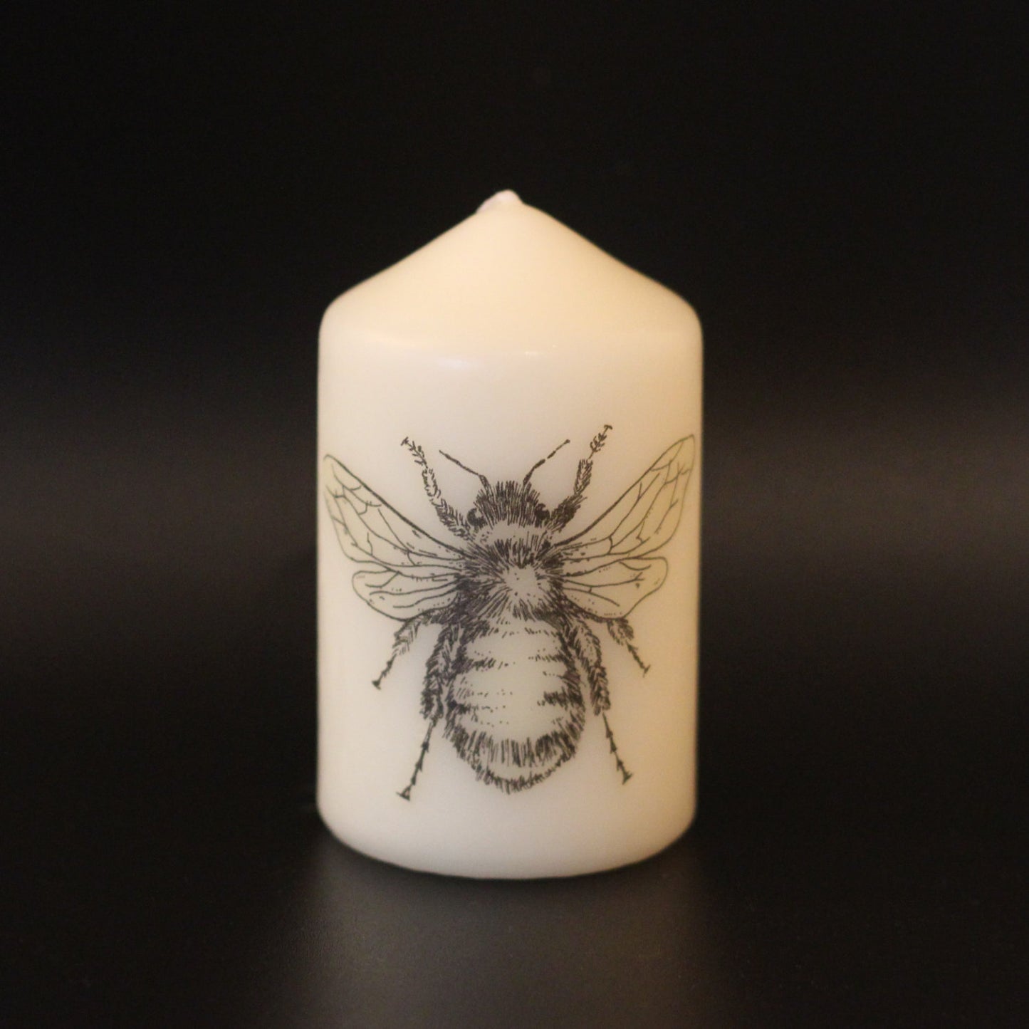 Bumble Bee - Pillar Candle - Anatomical Decor - ByCandlelight27