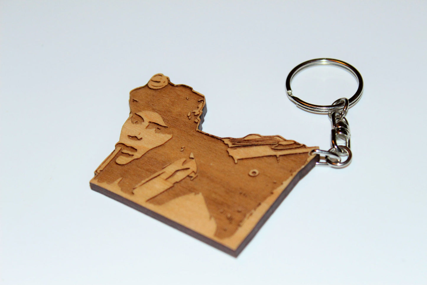 Limited Edition - Dan Aykroyd - Ray Stanz - Ghostbusters - Engraved Brooch - Key Ring - ByCandlelight27