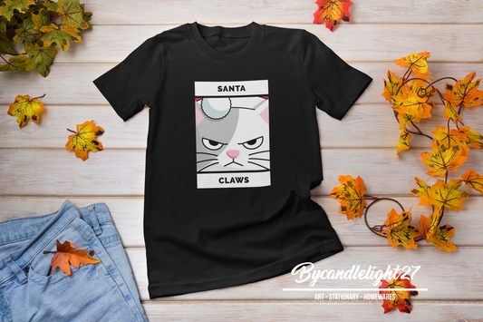 Santa Claws Tshirt