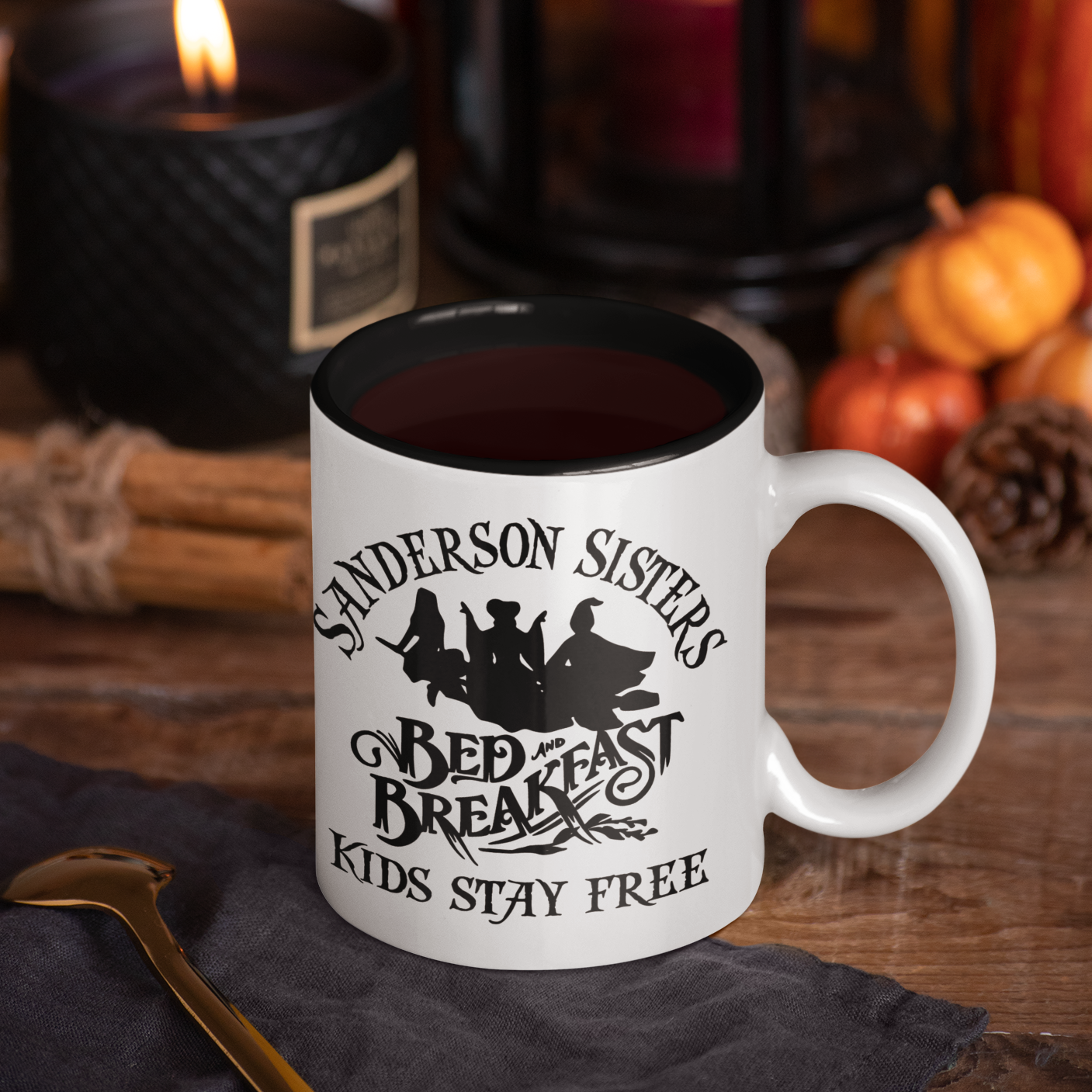 Sanderson Sisters Bed and breakfast Inspired - Hand Crafted Cup