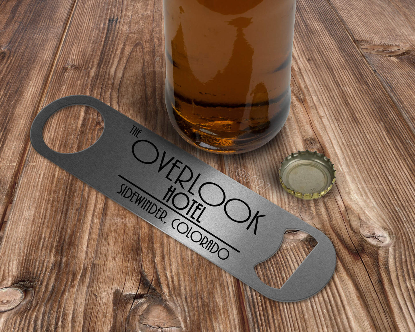 Overlook Hotel - Bottle Opener Bar Blade - ByCandlelight27