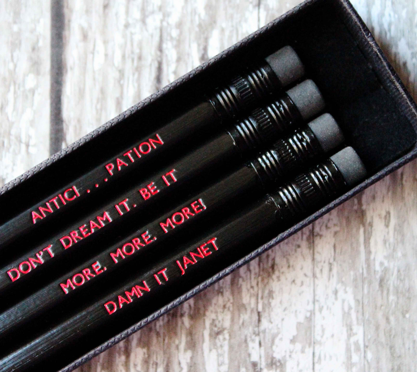 Rocky Horror Quote Pencil Set