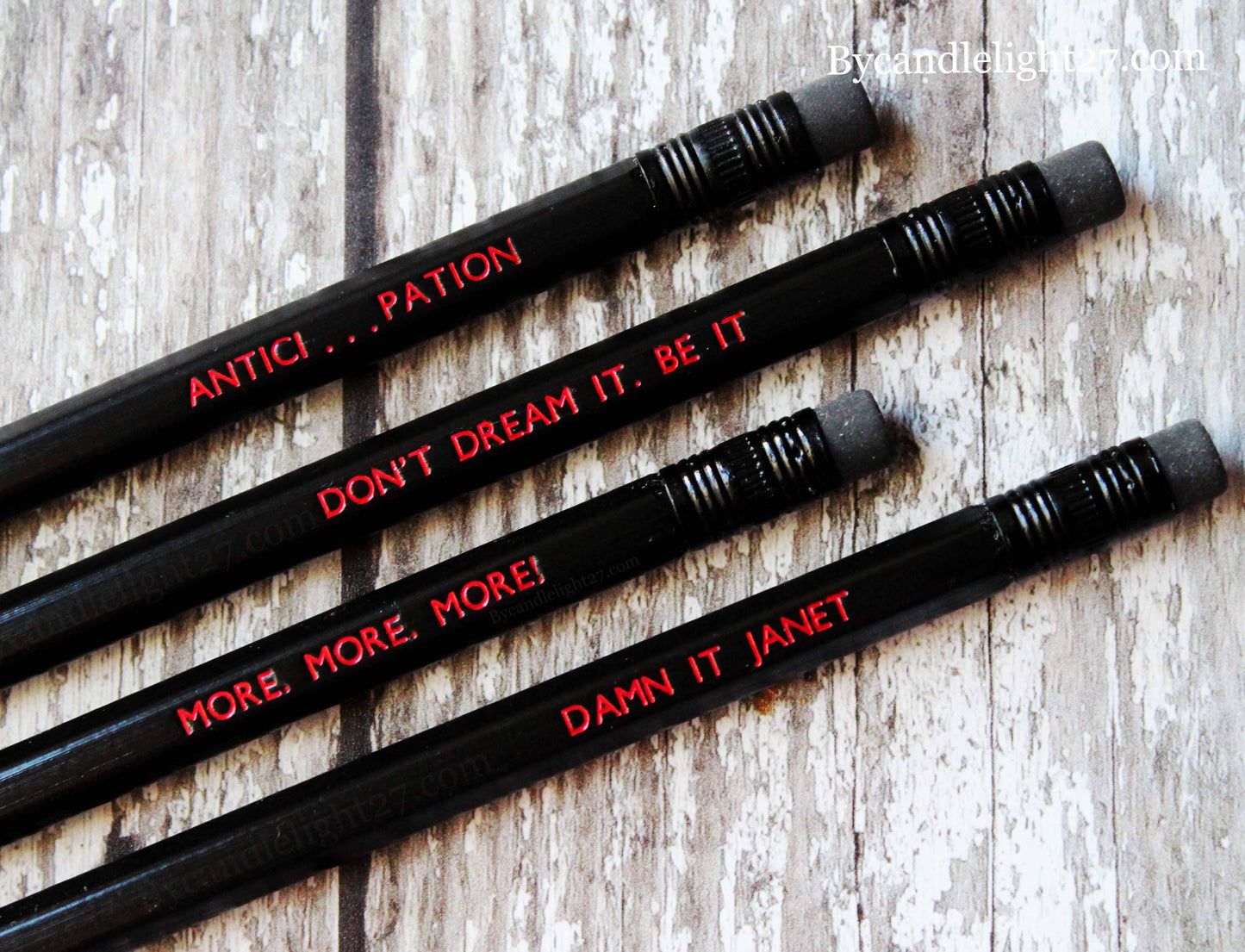 Rocky Horror Quote Pencil Set